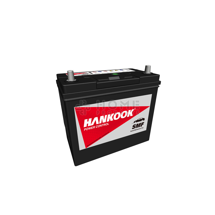 Hankook Calcium Starter battery, MF54523, 12V, 45Ah, layout 1, with thick battery poles